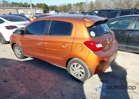 2018 Mitsubishi Mirage Se z USA, uszkodzony, nr VIN ML32A4HJ8JH010582